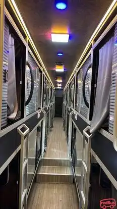 Maa Gayatri Travels Bus-Seats layout Image