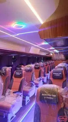 Maneesha Tour And Travels Bus-Seats layout Image