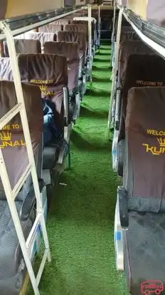 Kunal Travels Bus-Seats layout Image