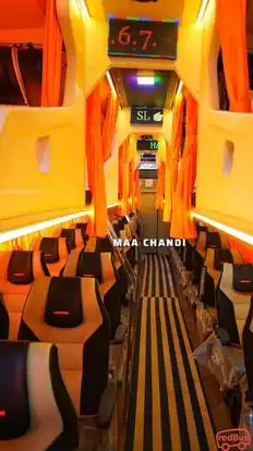 Maa Chandi Travels Bus-Seats layout Image
