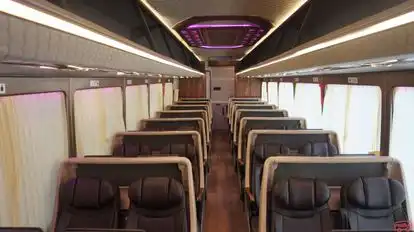 AirPax Business Class Luxury Bus-Seats layout Image