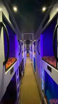 Om Shiv Travels Bus-Seats layout Image