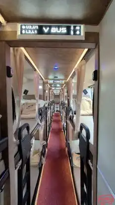 V Bus Holidays Bus-Seats layout Image