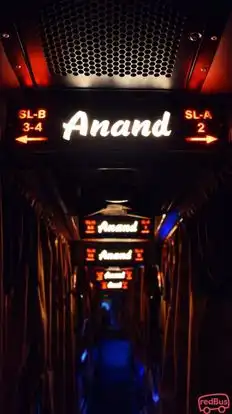 Anand Deluxe Bus-Seats layout Image