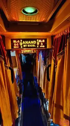 Anand Deluxe Bus-Seats layout Image
