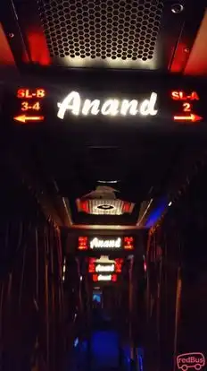 Anand Deluxe Bus-Seats layout Image