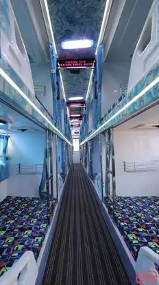 Harsh travels Bus-Seats layout Image