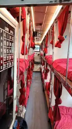 Sahara Tours And Travels Bus-Seats layout Image