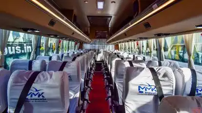 MMK Travels Bus-Seats layout Image