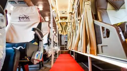 MMK Travels Bus-Seats layout Image