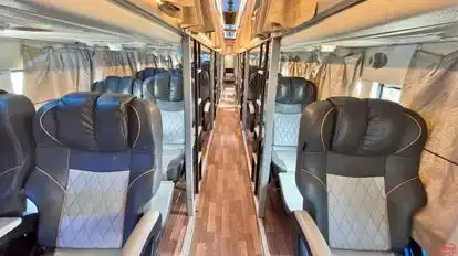 New Royal Travels (Raipur) Bus-Seats layout Image