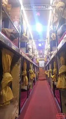 SINDOORA TRAVELS Bus-Seats layout Image