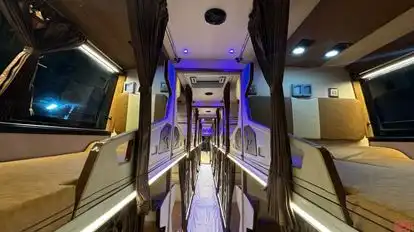 SUSHEEL TRAVELS Bus-Seats layout Image