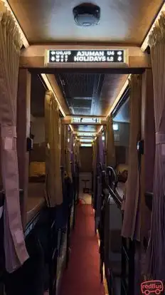 Ajuman Holidays Bus-Seats layout Image