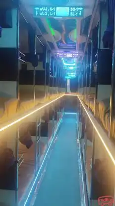 LUXURY LINE TRAVELS Bus-Seats layout Image