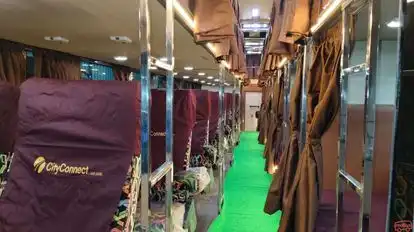 CITYCONNECT TRAVELS Bus-Seats layout Image