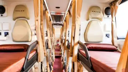 Rajesh Transports Bus-Seats layout Image
