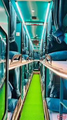 GreenLine Travels And  Holidays Bus-Seats layout Image