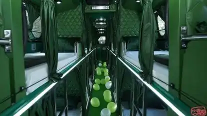 GreenLine Travels And  Holidays Bus-Seats layout Image