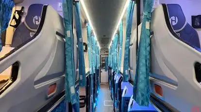 Harmony Travel Lines Bus-Seats layout Image