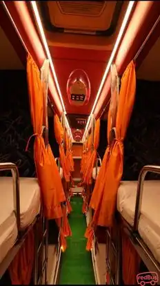 Om Sagar Tours And Travels Bus-Seats layout Image