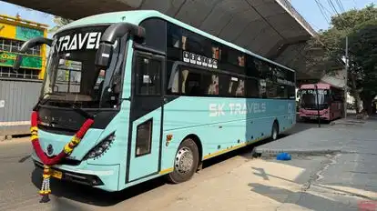 SK Travels Bus-Seats layout Image