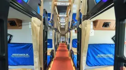 Neeta tours and travels Bus-Seats layout Image
