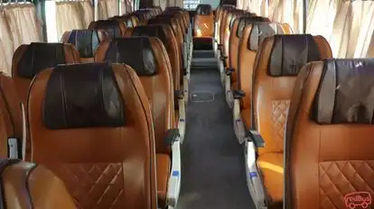 Neeta tours and travels Bus-Seats layout Image