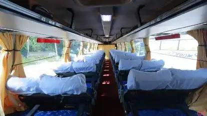 Dream Flower Tours and Travels Bus-Seats layout Image