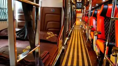 SAARAL TRAVELS Bus-Seats layout Image