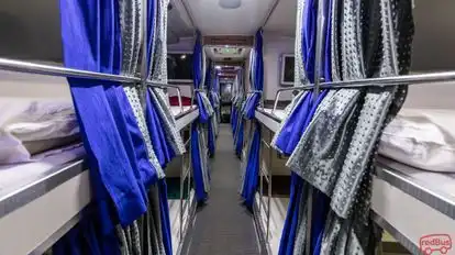 Raj Ratan Tours And Travels Bus-Seats layout Image