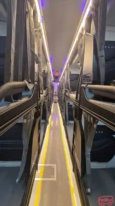 Raj Ratan Tours And Travels Bus-Seats layout Image