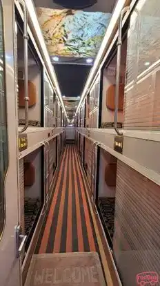 Raj Travels(EXPRESS) Bus-Seats layout Image