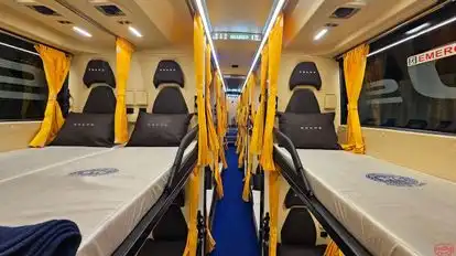 Sea Bird Tourist Bus-Seats layout Image