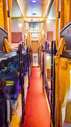 National Travels CHN Bus-Seats layout Image