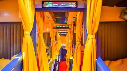 National Travels CHN Bus-Seats layout Image