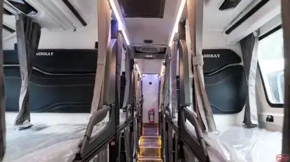 Ashray Travels Bus-Seats layout Image