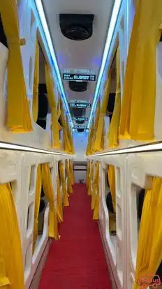 Gujarat Travels Bus-Seats layout Image