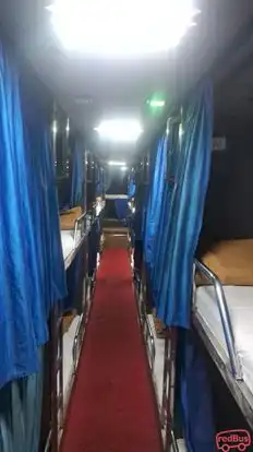 Gujarat Travels Bus-Seats layout Image