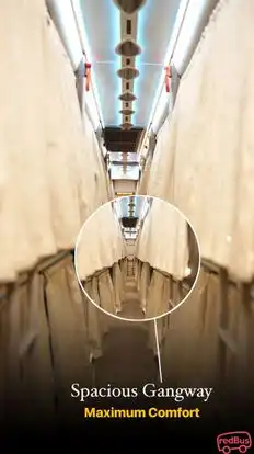 Noor Travels. Bus-Seats layout Image