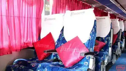 Parveen Travels Bus-Seats layout Image