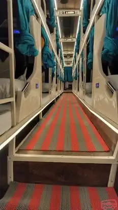 Al  madeena Travels Bus-Seats layout Image