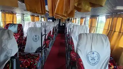 Al  madeena Travels Bus-Seats layout Image