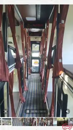 Kanchan   Holidays Bus-Seats layout Image