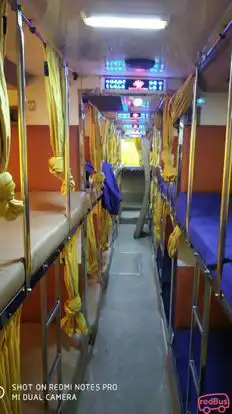 Akanksha  Tourism Bus-Seats layout Image