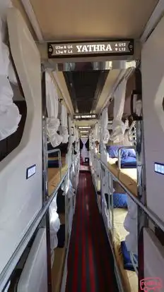 Yathra Logistics Bus-Seats layout Image