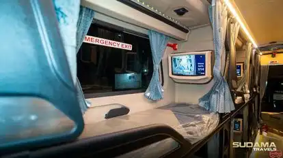 Sudama Travels Bus-Seats layout Image