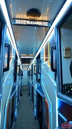 Sudama Travels Bus-Seats layout Image