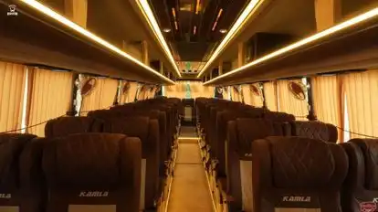 Kamla  Travels Bus-Seats layout Image