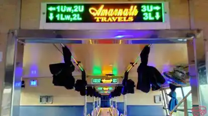 Amarnath travels Bus-Seats layout Image
